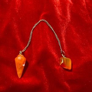 Carnelian Skrying Pendulum